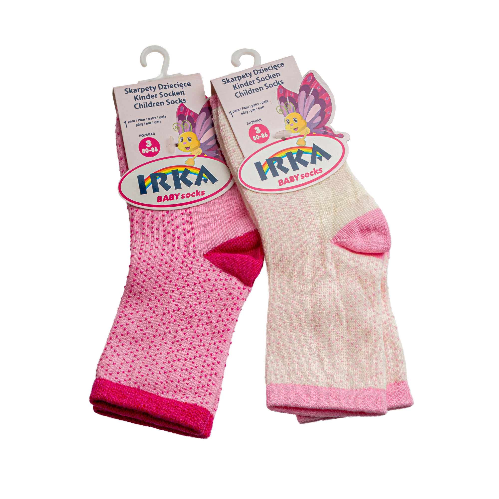 Levně Dětské ponožky pro dívky, mix barev vel. 80-86