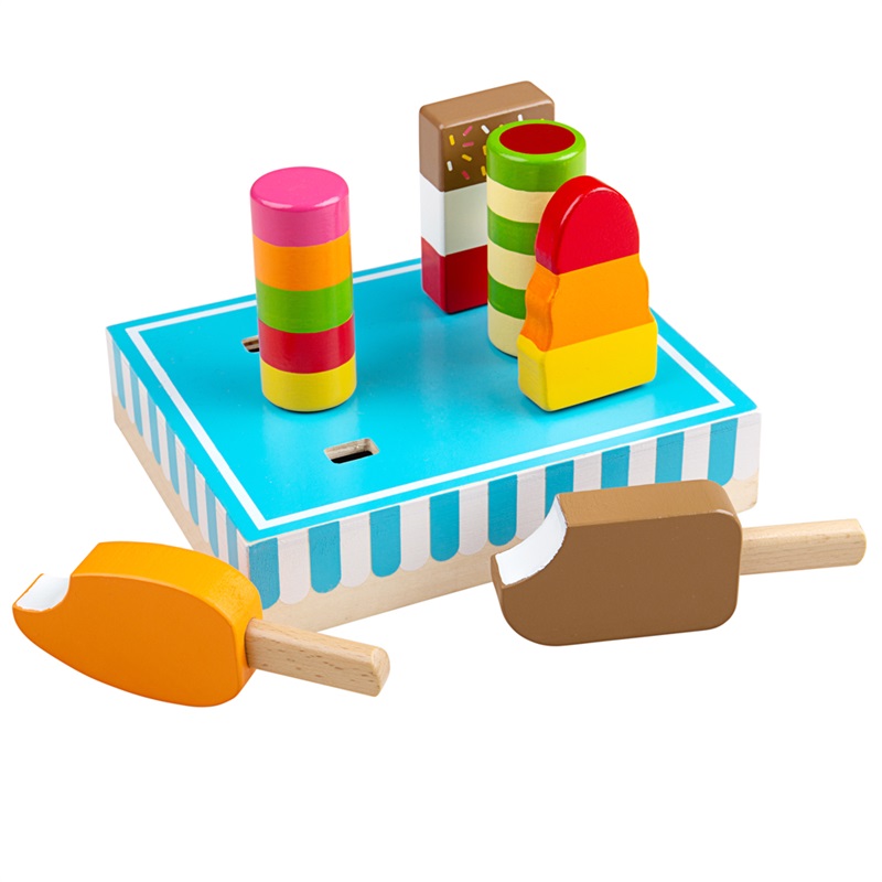 Bigjigs Toys Dřevěné hrací jídlo - Nanuky