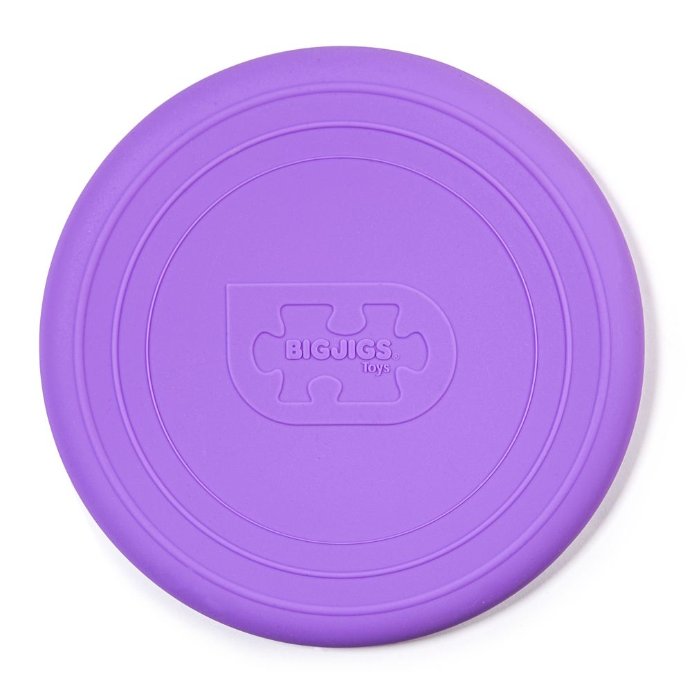 Levně Bigjigs Toys Frisbee fialové - Lavender