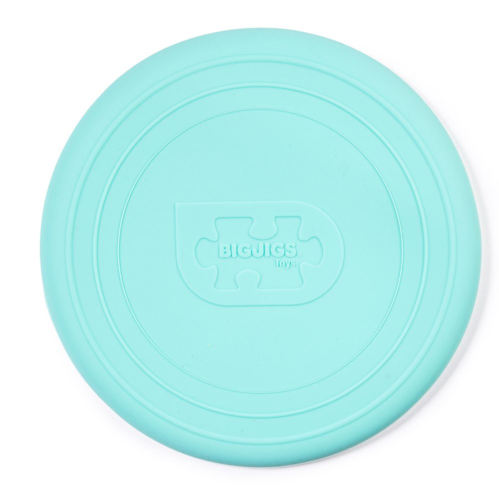 Levně Bigjigs Toys Frisbee zelené - Eggshell