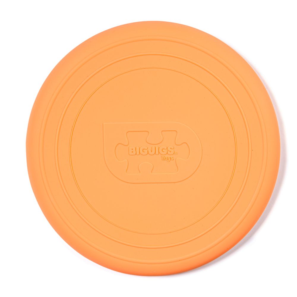 Levně Bigjigs Toys Frisbee oranžové - Apricot