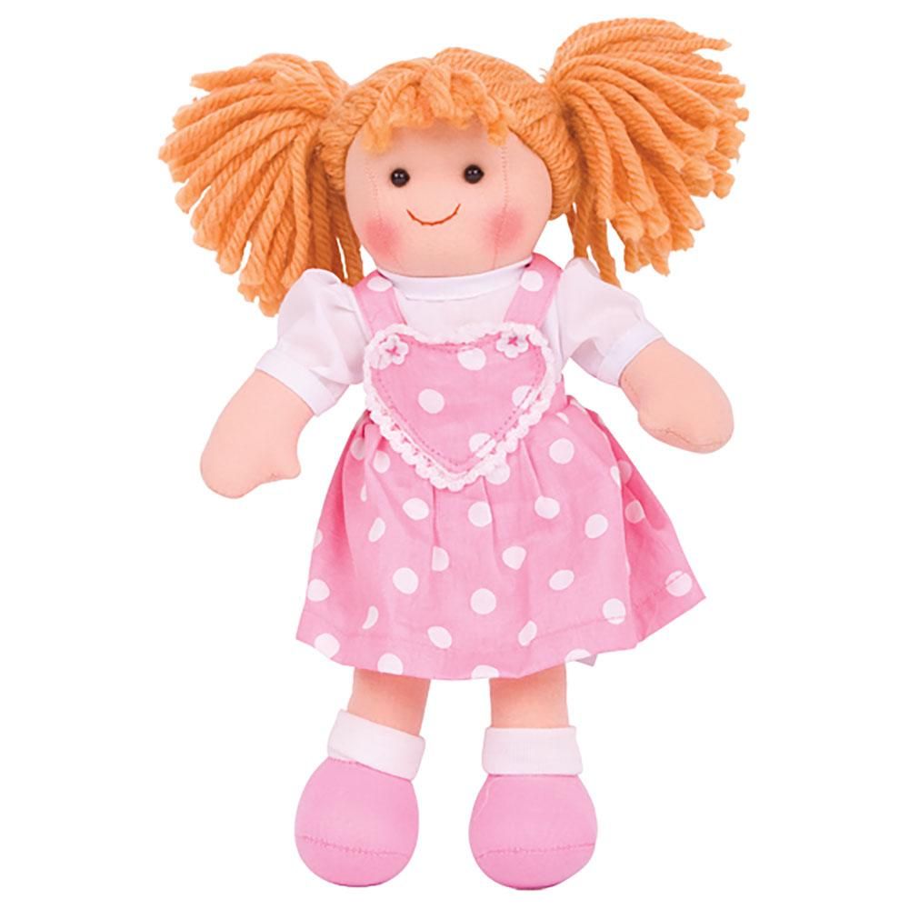 Levně Bigjigs Toys Látková panenka Ruby 28 cm