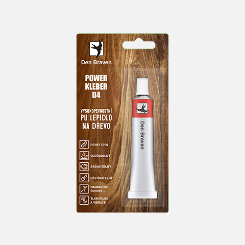 Levně Den Braven Lepidlo Power Kleber D4, 23ml