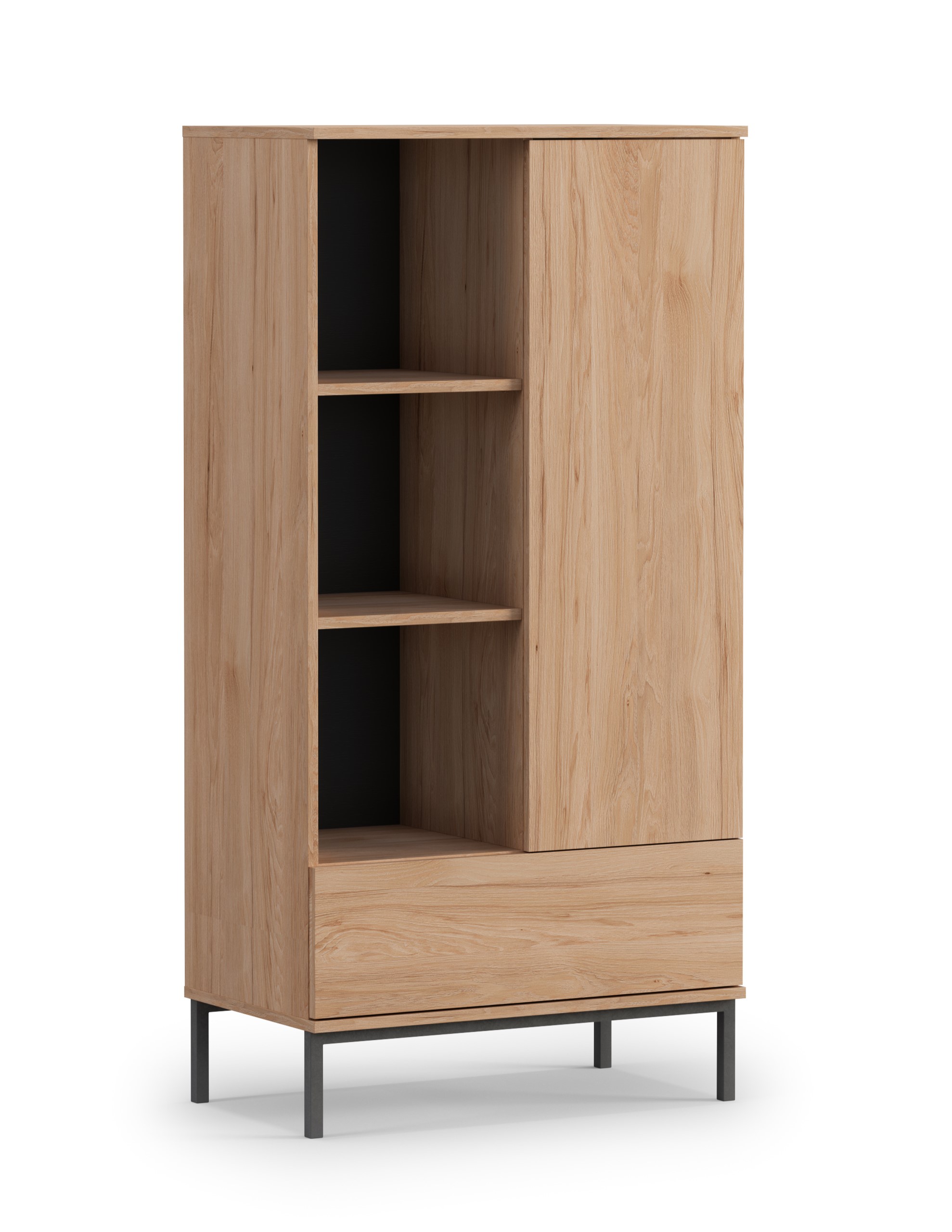 GAB Komoda QUER R70, Dub Hikora 70 cm