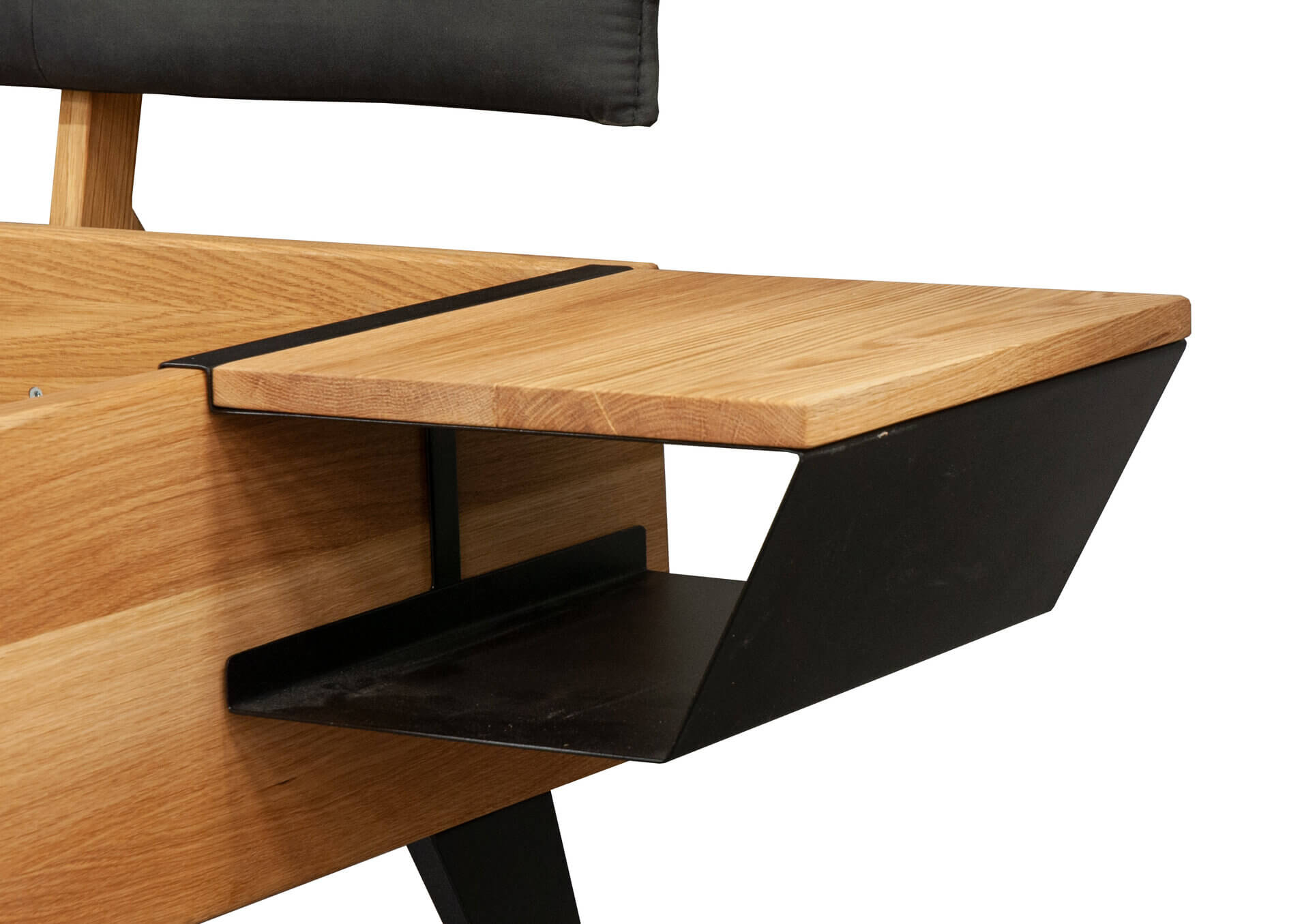 GK Závěsný noční stolek z dubového masivu LENA, 45 cm