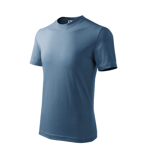 MALFINI, a.s. Dětské tričko BASIC Barva: 60 - Denim, Velikost: 110 cm/4 roky