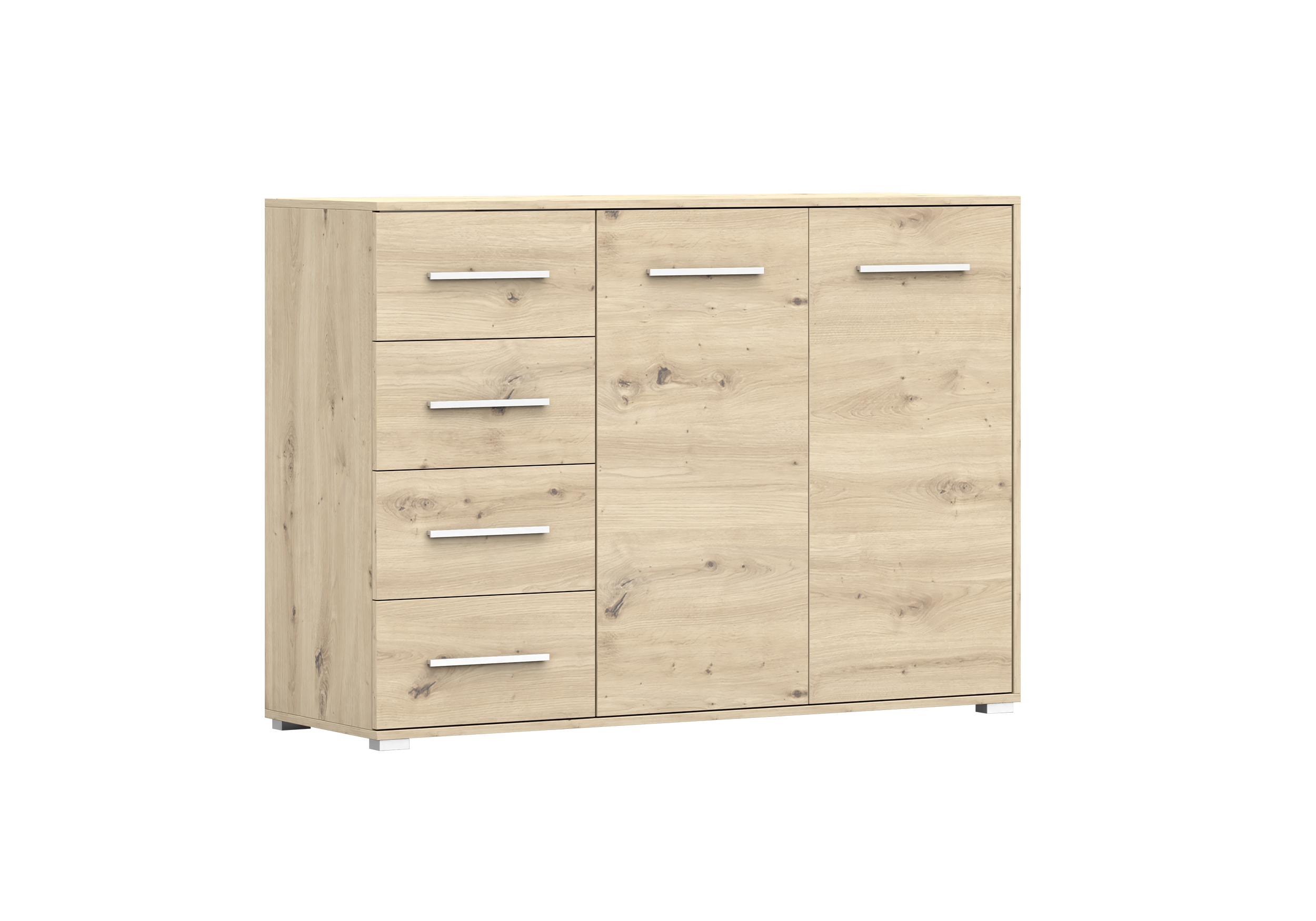 IDZ Komoda FRIDA 2D4S 01, 135 cm Dub Artisan