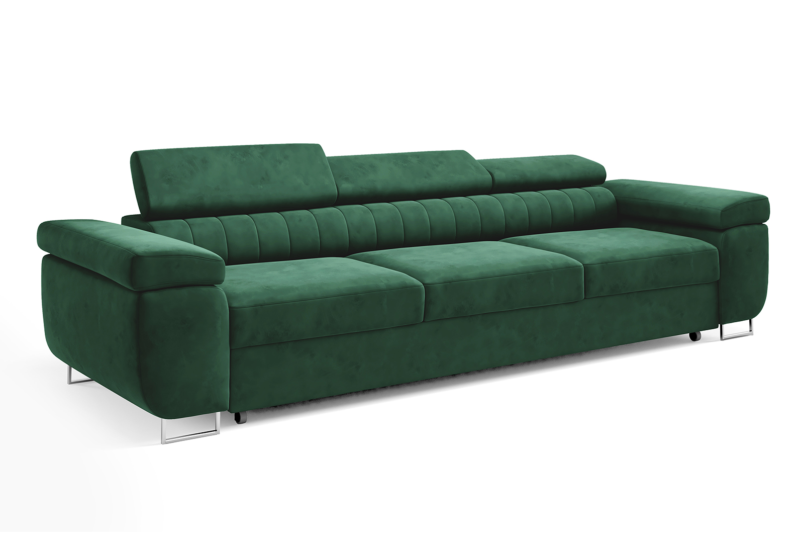 Eka Rozkládací pohovka NEO, 262 cm Barva látky: KRONOS 19 (Smaragdová zelená)