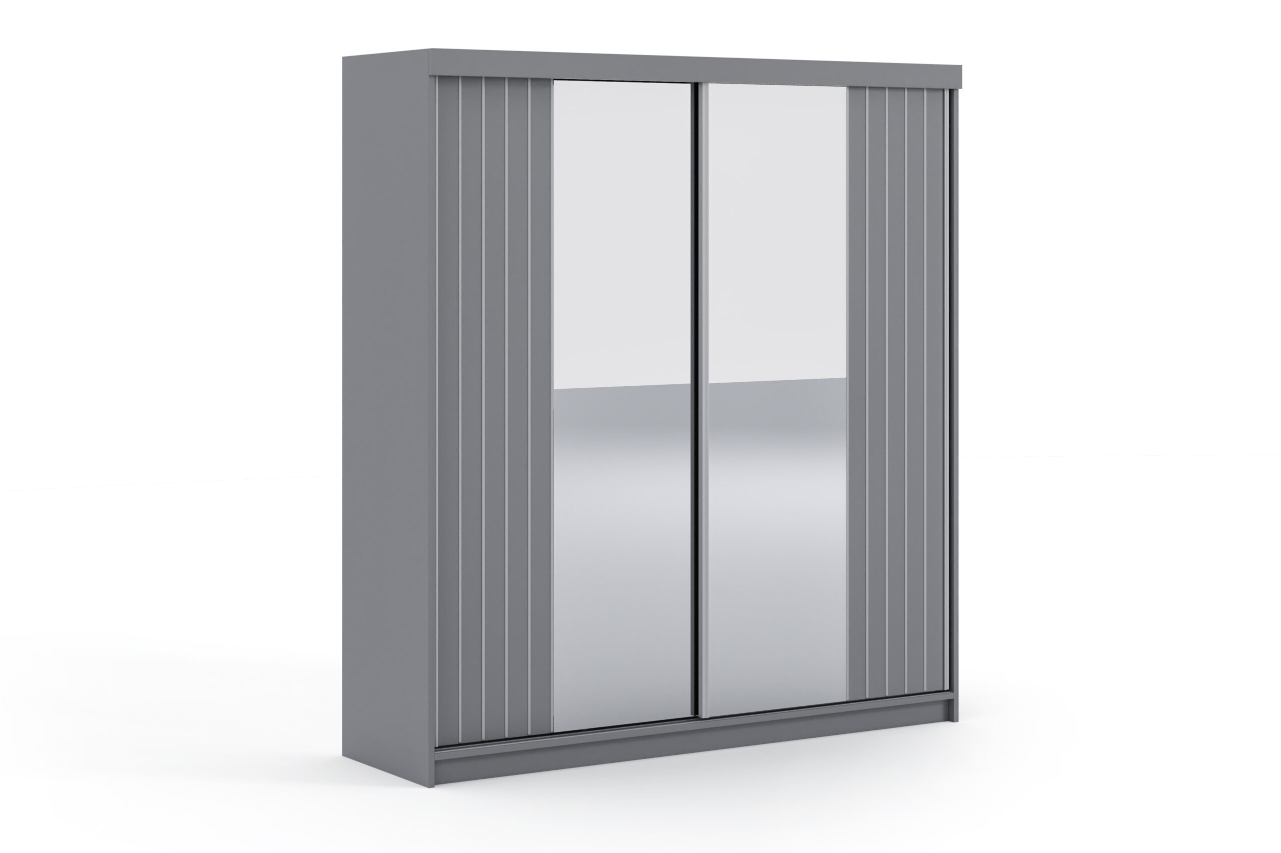 ARK Šatní skříň MOLY, Šedá 200 cm