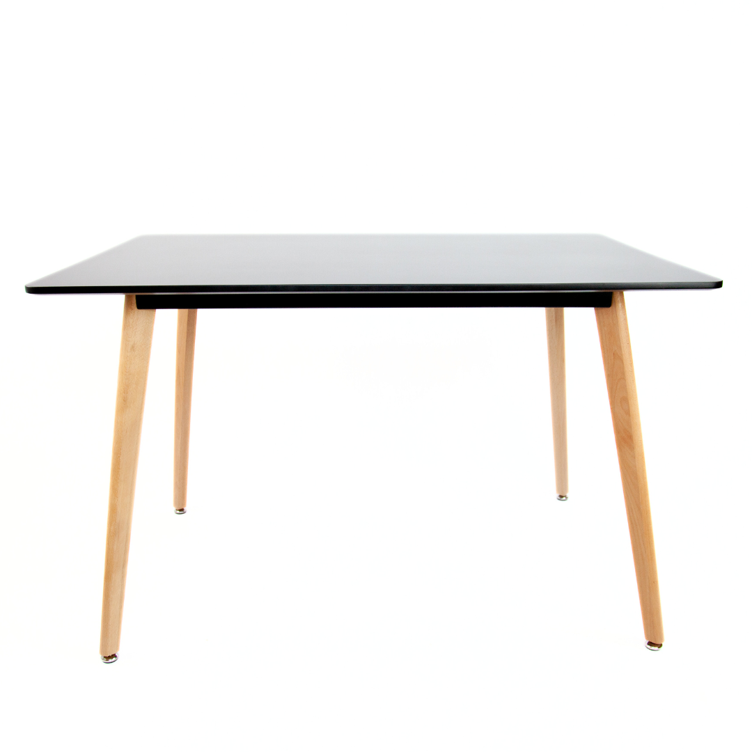 IDA Jídelní stůl EMILY 120x80 cm - Černý