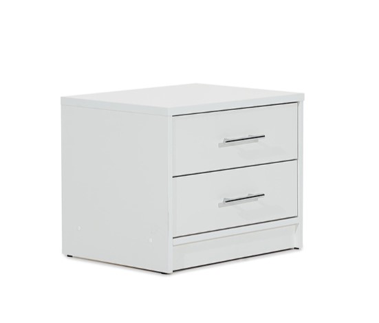 STO Noční stolek BREMA, 53,5 cm Bílá