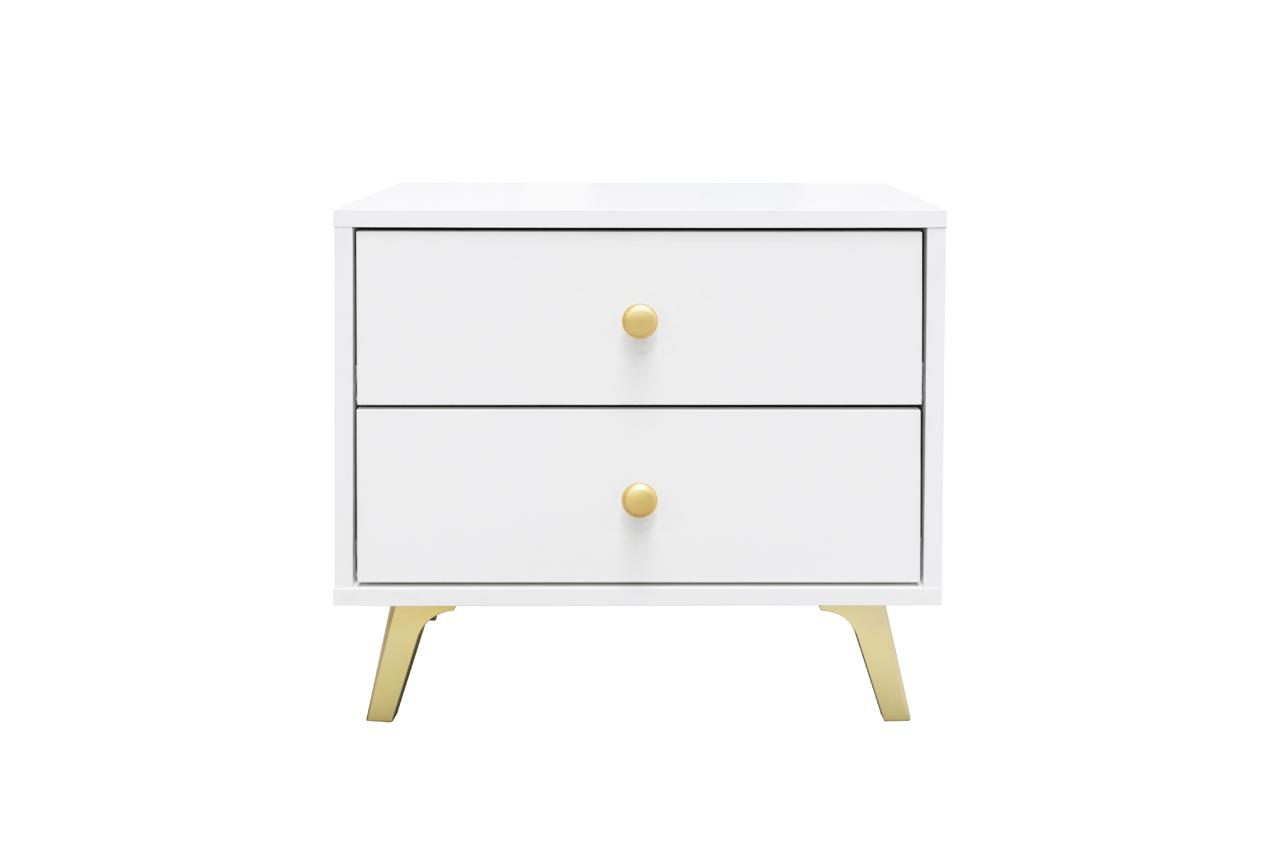 STO Noční stolek SIENA, 54 cm Bílá