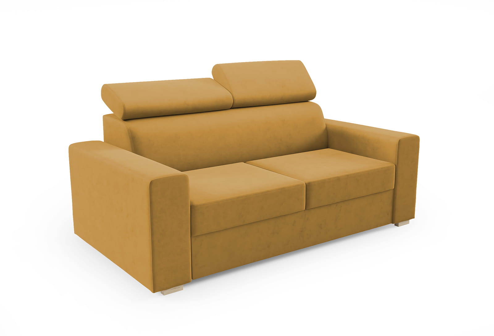 Eka Pohovka ADELA, 174 cm Barva látky: KRONOS 01 (Žlutá)