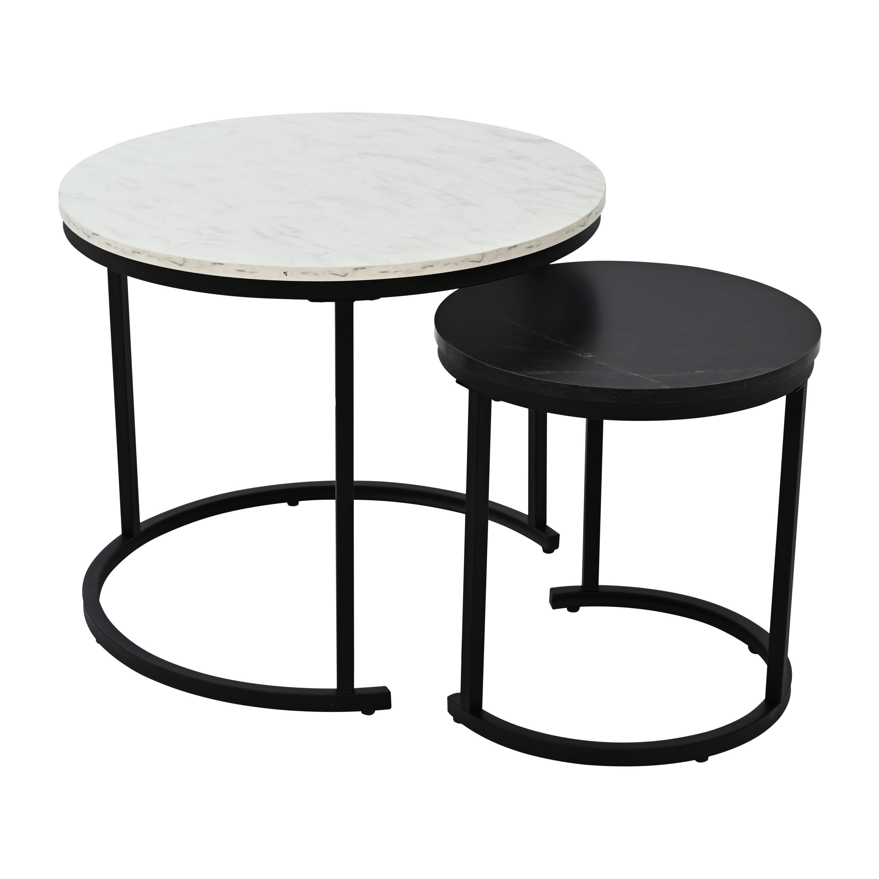 IDA Konferenční stůl LUNO - set dvou kulatých stolků