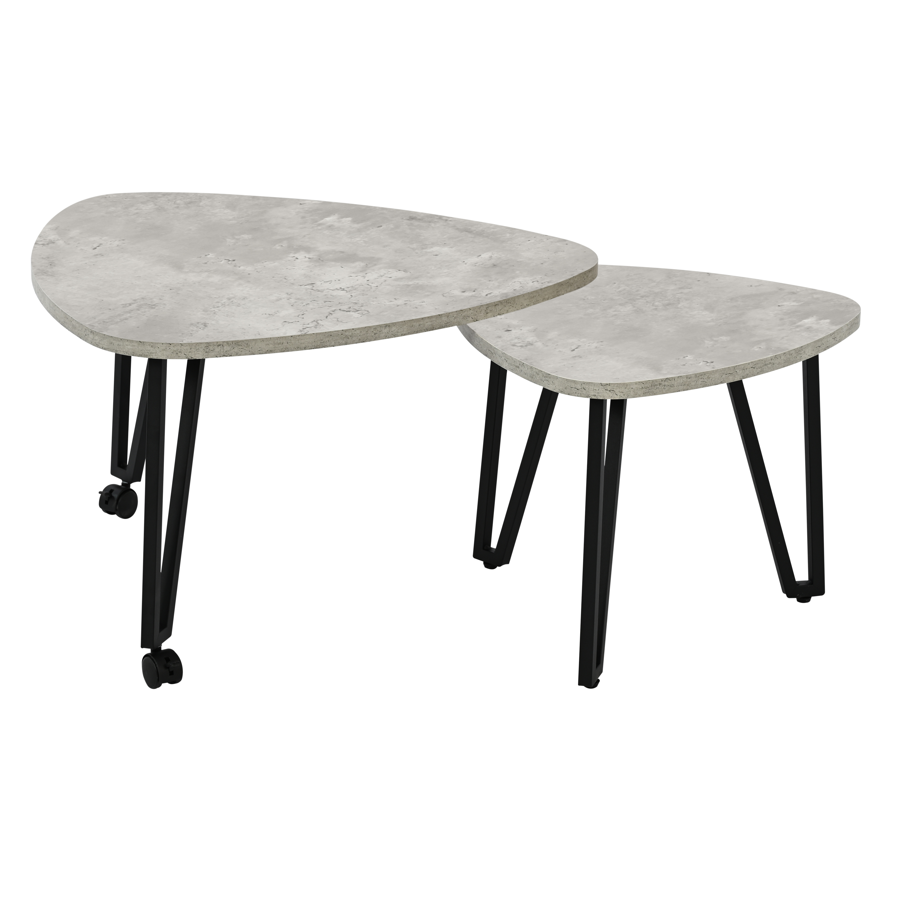 IDA Konferenční stolek Metra - betonový dekor