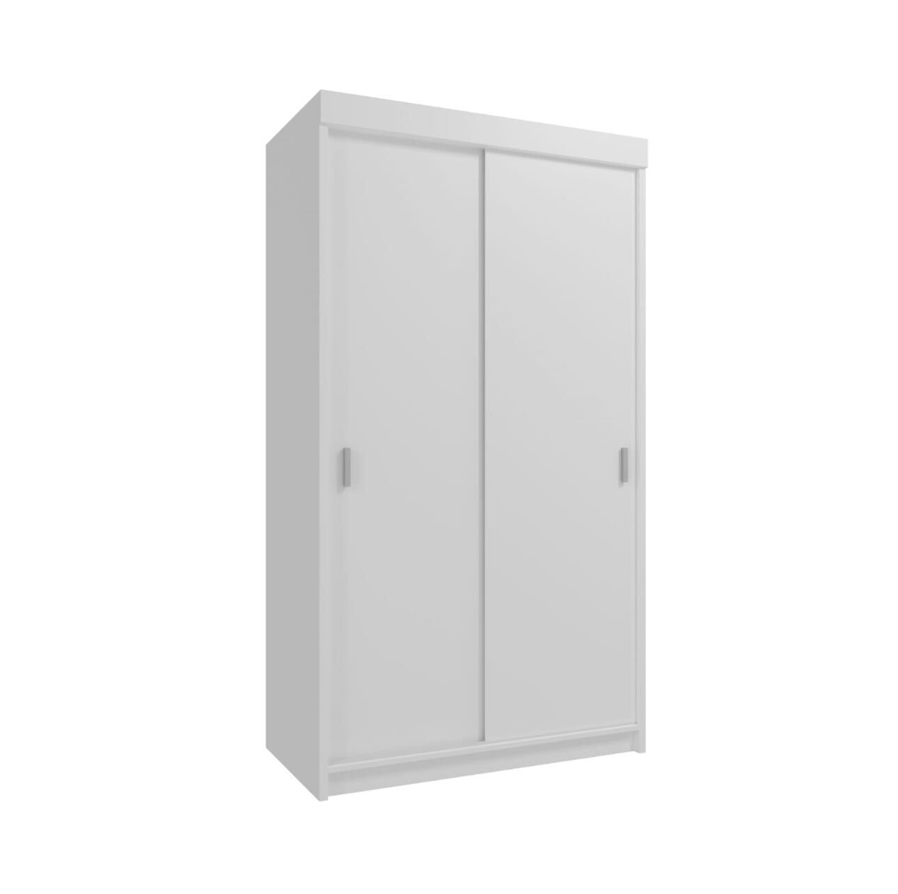 ARK Šatní skříň KLASIK 120 cm, Bílá