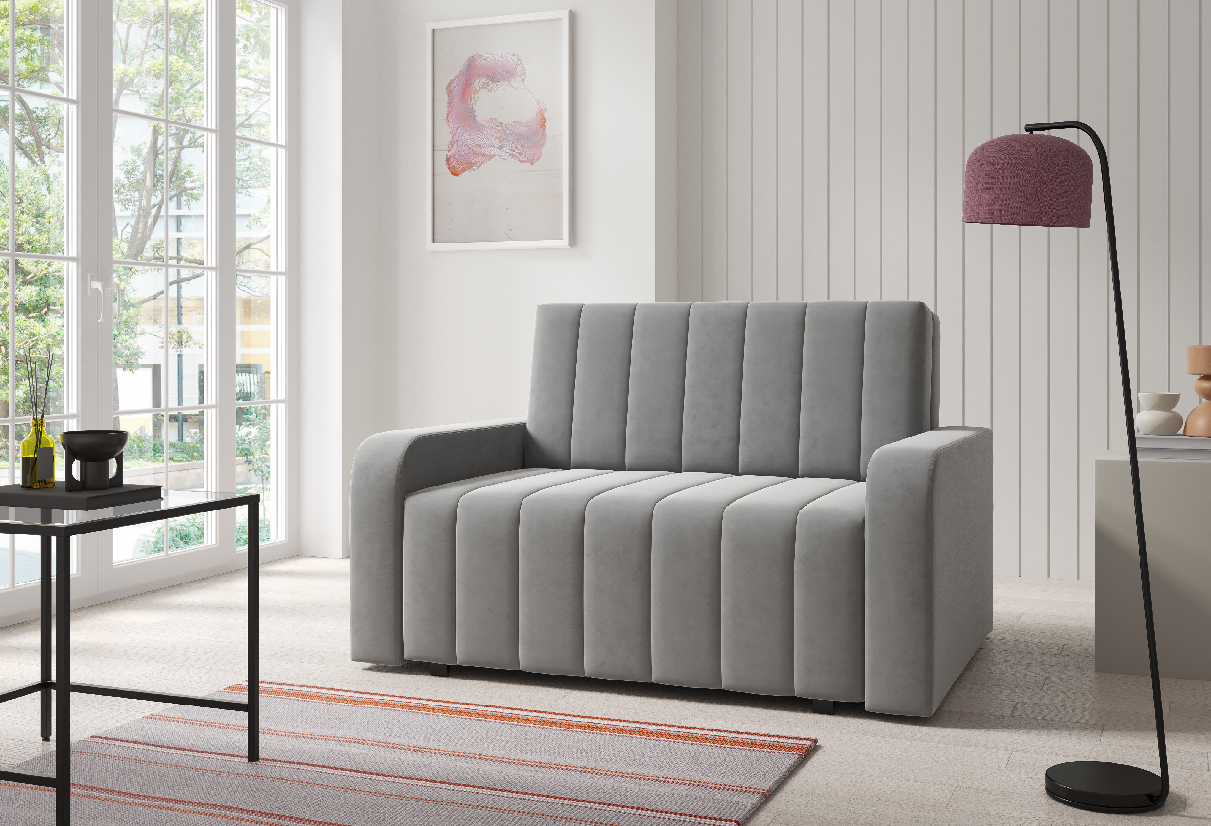 Eka Pohovka MARCO II, 135 cm Barva látky: KRONOS 53