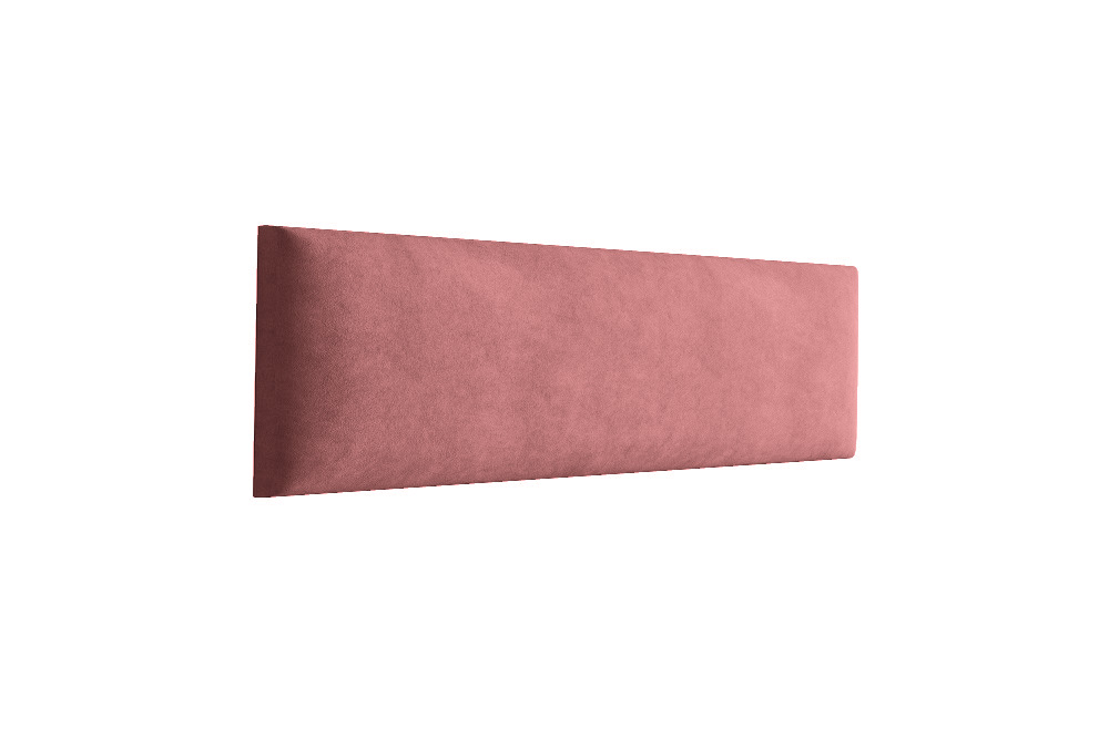 Eka Čalouněný panel Trinity 120 x 10 cm - Tmavá růžová 2323