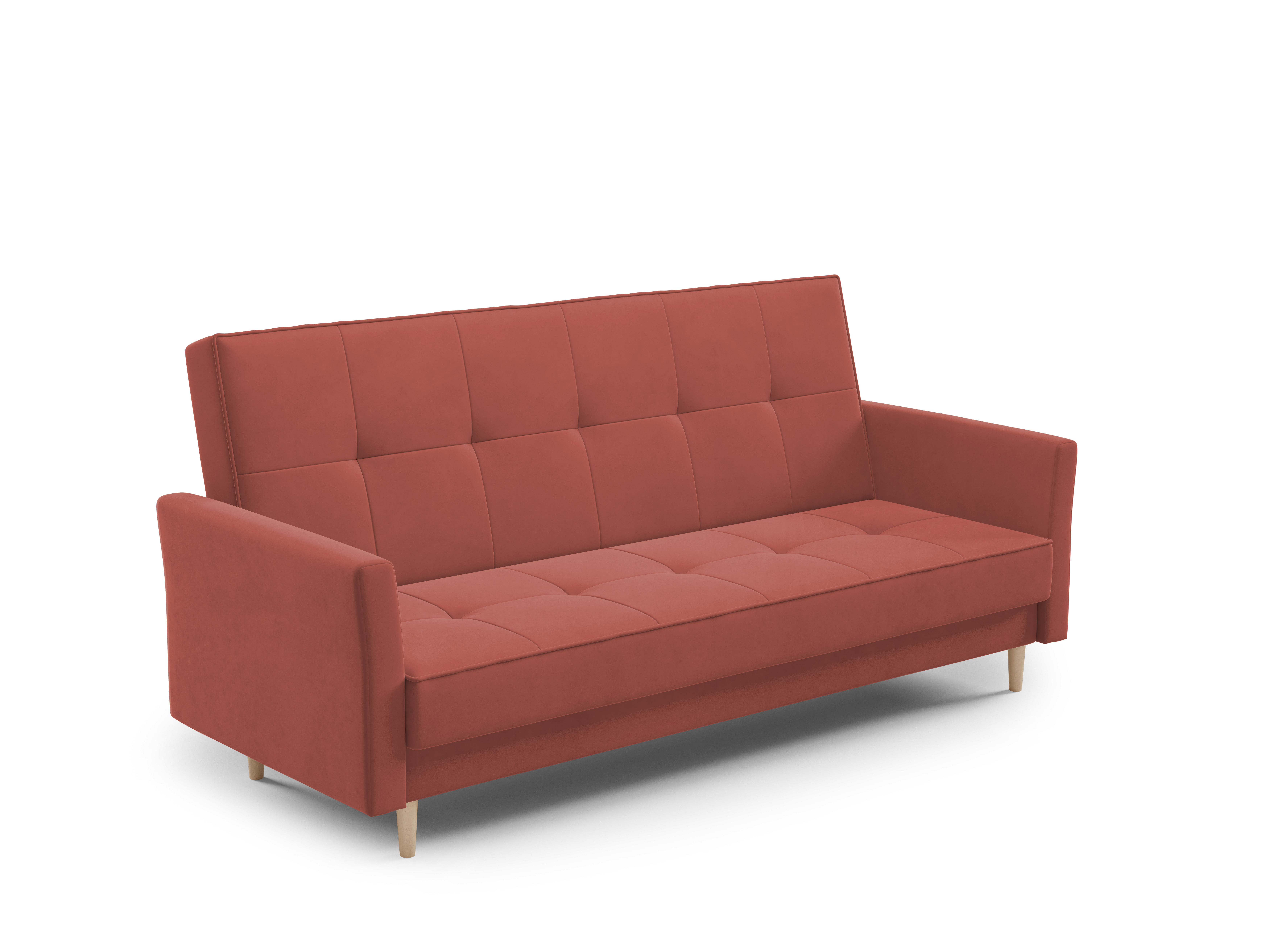 Eka Rozkládací pohovka KARA, 227 cm Výběr nohou: Přírodní, Barva látky: KRONOS 39