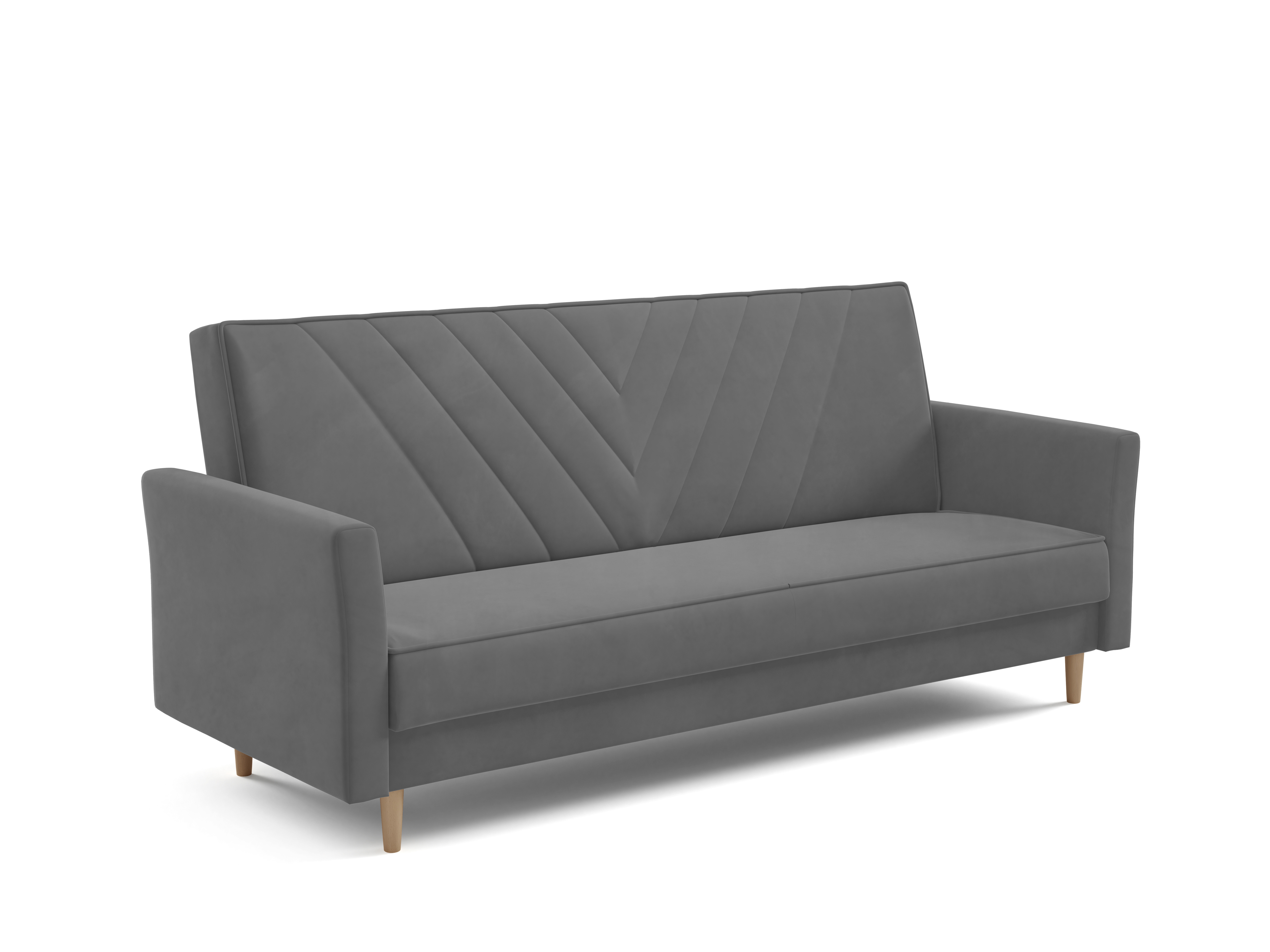 Eka Rozkládací pohovka NORTH, 227cm Výběr nohou: Přírodní, Barva látky: KRONOS 15