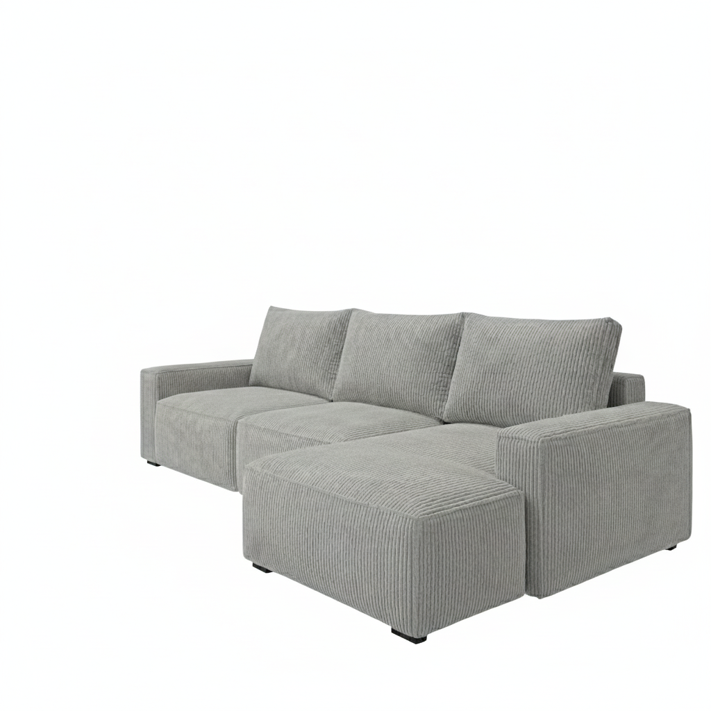 PRM Rohová sedací souprava BELLEZA Poso Roh pohovky: Pravý roh, Barva látky Poso: Poso 55