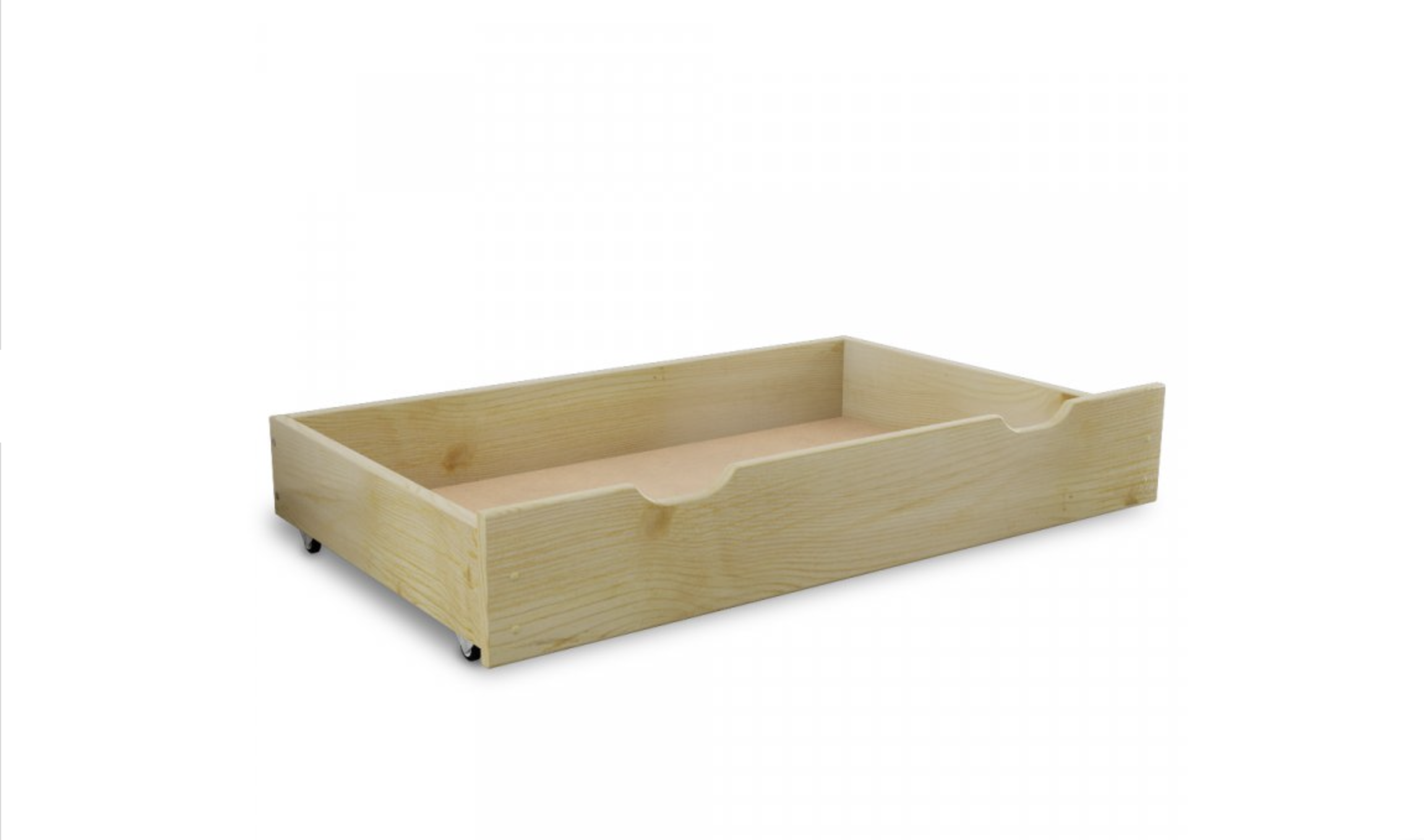 DRW Šuplík pod postel z masivu 98 cm - Barva borovice