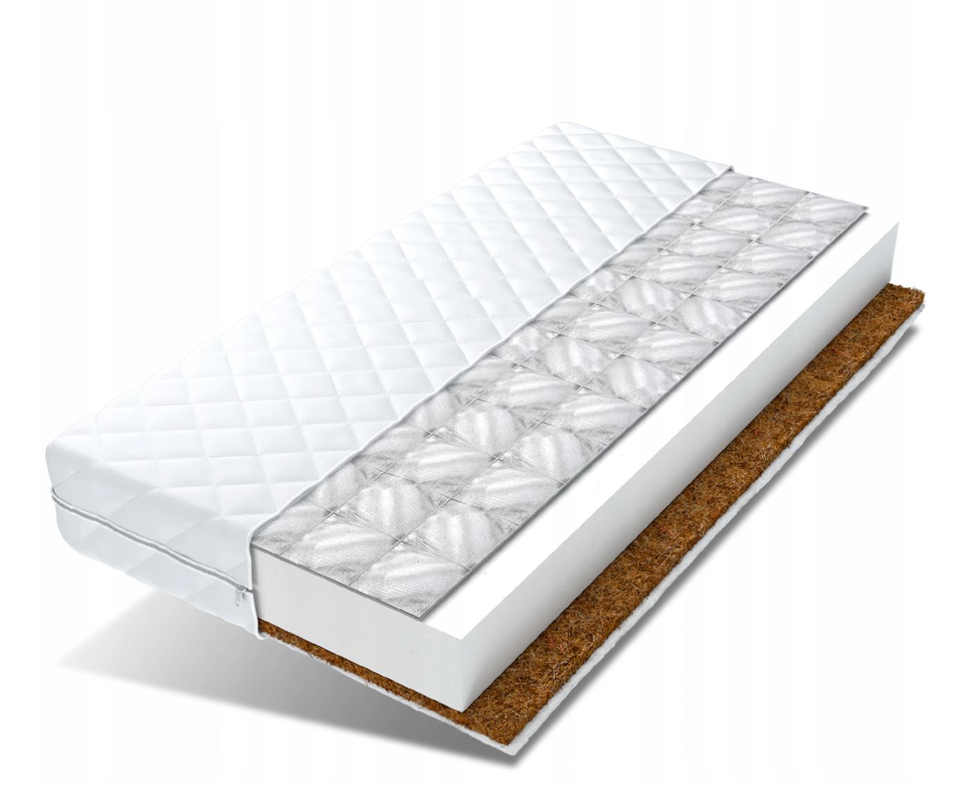 TO Dětská matrace Pohanka - Molitan - Kokos 160x80x8 cm