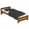 Postel z masivu Evropa 80 x 200 cm - barva Dub + matrace Relax