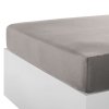Prostěradlo Jersey 90 x 200 cm s gumou - Popelová barva