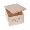 Dřevěný box na hračky - Toys malý