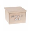 Dřevěný box na hračky - Puzzle malý