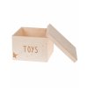 Dřevěný box na hračky - Toys gravír velký