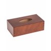 Dřevěná krabička na kapesníky - 26x14x8 cm, Ořech