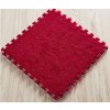 0007832 puzzle koberecek 6 ks cerveny