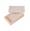 Dřevěná krabička na fotografie 15x21 - 30x19x5 cm, Přírodní