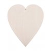 Dřevěná ozdoba (srdce) - 21x18 cm