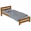 Postel Union dub 80x200 + zdravotní matrace VitalityT25 + rošt