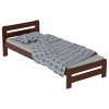 Postel Union ořech 80x200 + zdravotní matrace VitalityT25 + rošt