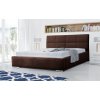 Čalouněná postel Flow 120x200 cm (Barva látky Casablanca/Trinity (2308) Tmavá hnědá)