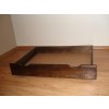 Zvýšený šuplík pod postel 200 cm ořech