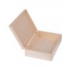 Dřevěná krabička - 35x25x10 cm, Přírodní