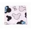 Kolorowa pielucha pieluszka flanelowa 70x80 Myszka Mini