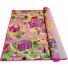Dětský koberec 120 x 160 cm - Růžové městečko 03