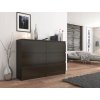 KOMODA 120CM SZAFKA 6 SZUFLAD WENGE R120 EAN 5907477652372