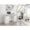Biurko komputerowe stolik 124cm biale duze N11 Kod producenta N 11