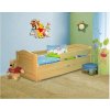 Postel Viki 160/70 cm + matrace + šuplík - masiv 3,5 cm