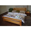 Postel Amor 120/200 cm s roštem - masiv 3,5 cm olše