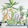 0147345 samolepky na zed zvirata z dzungle
