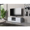 Stolek pod televizi RTV 120 cm - Bílá