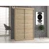 Šatní skříň IGA 120 cm - Dub sonoma